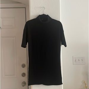 Boohoo Black Turtle Neck Dress Size 6